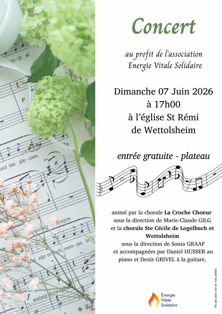 Affiche du concert du 7 juin 2026